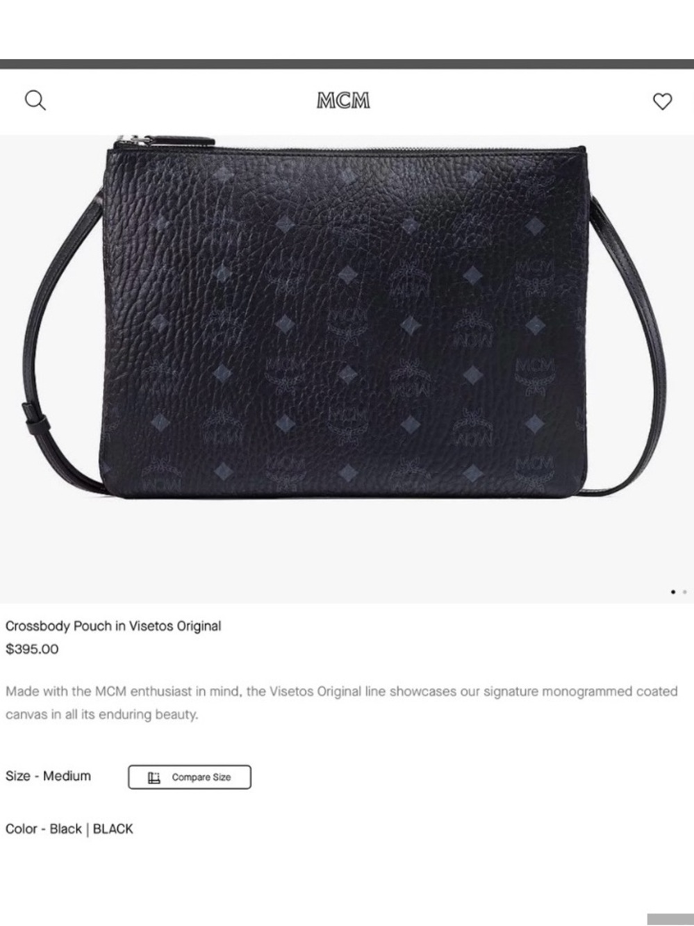 MCM Black Crossbody Bag - Picture 16 of 16